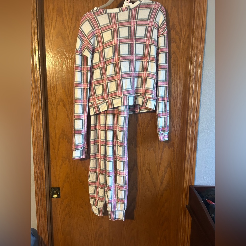 pajamas Women's  Set - Red and White